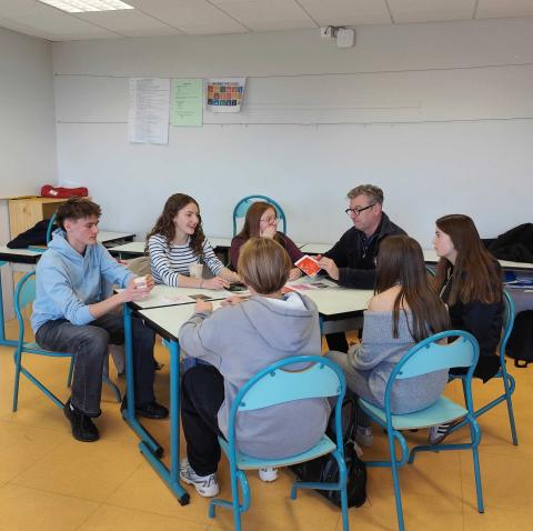 Le lycée Jean XXIII au forum du collège Bobée