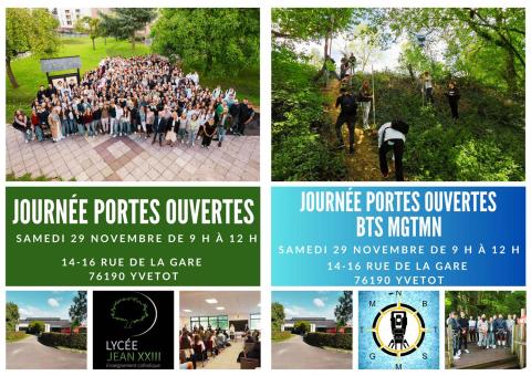 Journée "Portes ouvertes" BTS et Lycée