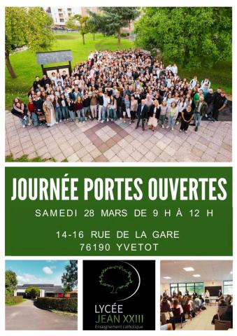 Journée "Portes ouvertes" Lycée - mars 2026 