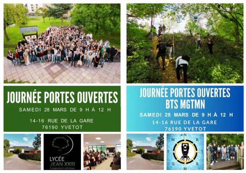 Journée "Portes ouvertes" Lycée et BTS - 2026