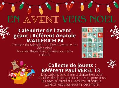 En avent vers Noël