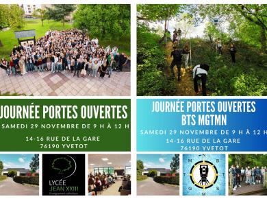 Journée "Portes ouvertes" BTS et Lycée
