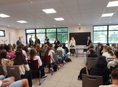 Rentrée 2025 des secondes - Lycée Jean XXIII