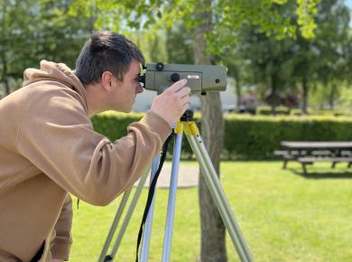 Tachéomètre - Lycée Jean XXIII