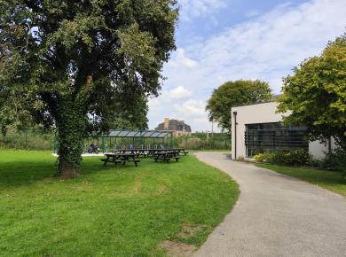 Abri vélos - Lycée Jean XXIII