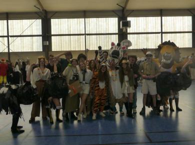 La savane - Carnaval - 2025 - Lycée Jean 23