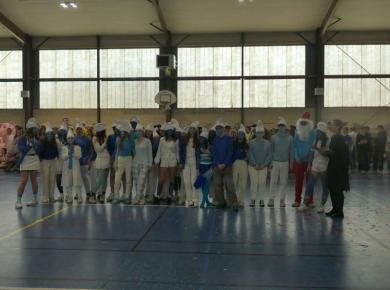 Les Schtroumfs - Carnaval - 2025 - Lycée Jean 23